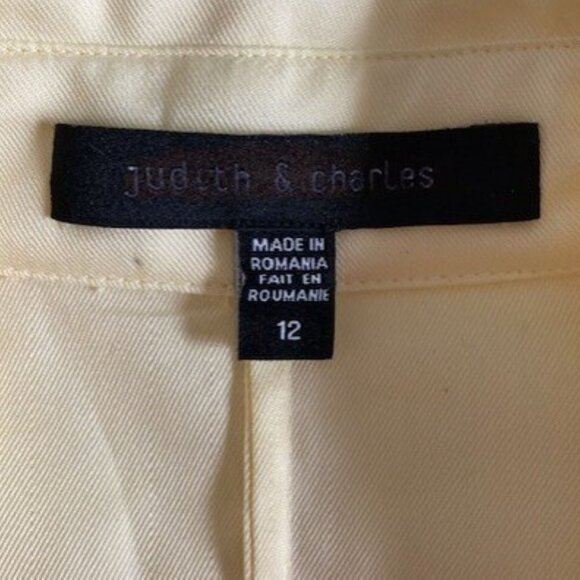 Judith & Charles Sleeveless Button-Up Blouse - Picture 6 of 6